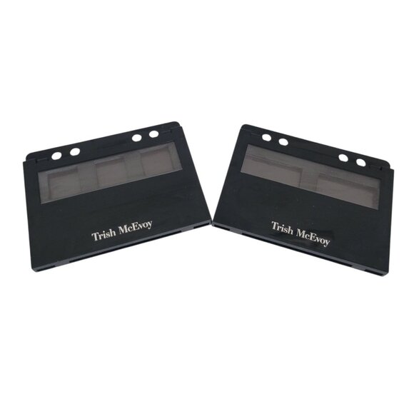 Trish McEvoy Medium Refillable Makeup Wardrobing Page Lot of Two w Foam Dividers - Picture 1 of 8